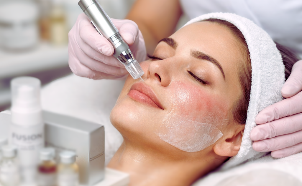 Mikrojehličkování, krása Zlaté hory, péče o pleť, redukce jizev